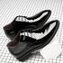 Elevator Dress Shoes for Men Patent Leather Heighten Formal Oxfords