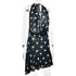 Sexy Deep V Neck Printed Polka Dot Halter Mini Dress for Women Elegant Summer Party Outfits