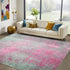 Faux Cashmere Printed Carpet Abstract Collection Soft Modern Rugs for Living Room Bedroom Home Decor