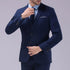 Elegant Formal Men's Wedding Suit Set with Classic Business Coats