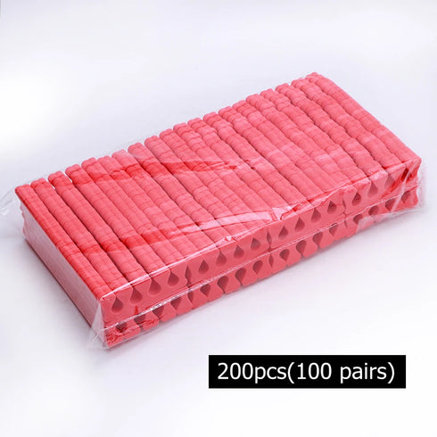 Ultimate Nail Art Foam Toe Separators for Manicure and Pedicure - Soft Sponge Finger Coating Tools in Bulk (100/200/400 Pieces)