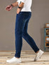 Mens Slim Fit Classic Skinny Jeans for Casual Street Style