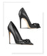 Classic Pointed Women's High Heels with Big Flower Detail - Fashionable and Comfortable Office Pumps for Stylish Women