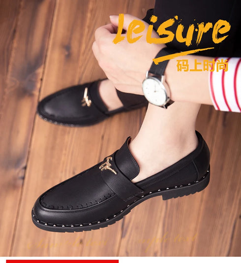 Elegant Men's Pointed Toe Dress Shoes – Luxurious Patent Leather Oxfords for Wedding and Party Occasions, Perfect for Office & Career Events