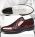 Elegant Men's Dress Shoes for Formal Occasions - Stylish PU Leather Slip-On Business Footwear for Weddings and Parties