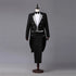 Sophisticated Tailcoat Suit for Performers - Stylish Casual Stage Jacket for All Seasons