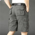 Khaki Half Men's Cargo Shorts Bermuda Designer Jogger Pants