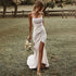 Customized Simple Sexy Wedding Dresses Boho Bridal Gowns