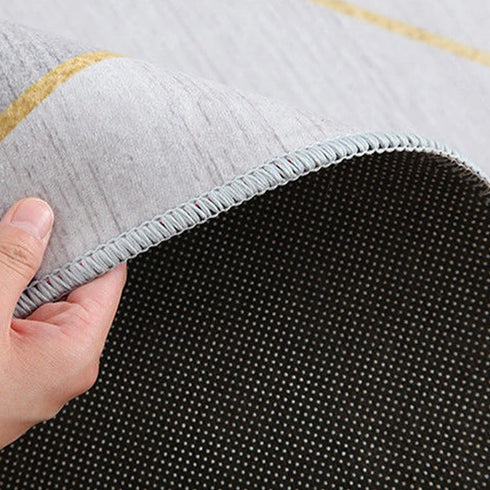 Leopard Print Round Carpet Decoration for Living Room Area Rugs Non-Slip Floor Mats