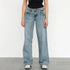 Women Wide Leg Jeans Casual High Waist Baggy Denim Pants