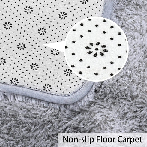 Thicken Dense Plush Carpet Area Rug for Cozy Home Decor