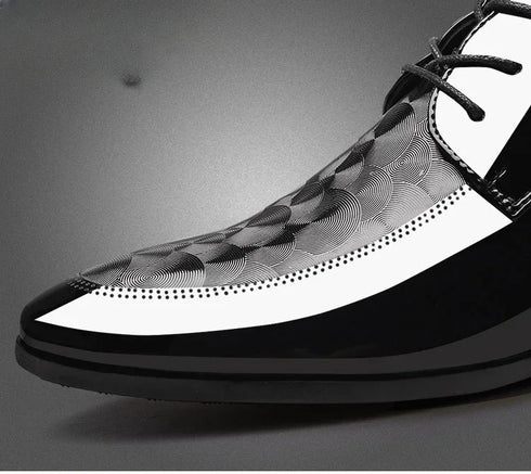 Leather Dress Shoes for Men Versatile Wedding Loafers