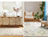 Ethnic Style Large Area Carpet for Living Room and Bedroom Plush Mat Home Decoration