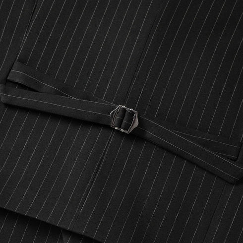 Business Casual Suit Three-Piece Set with Vest and Trousers in Fashionable British Style