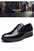 Men Breathable Leather Shoes Soft Sole Business Casual Footwear
