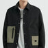 Men's Retro Colorblock Bomber Jacket with Pockets - Casual Autumn Baseball Uniform for Stylish Outfits