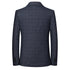 Stylish Men's Plaid Blazers for Spring and Autumn – Smart Casual Formal Suits Jackets with Slim Fit Design and Turn Down Collar for Effortless Outerwear Elegance