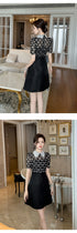 Summer Sweet Black Formal Occasion Short Dress Women Clothes Elegant Luxury A-Line Mini Party Prom Dresses