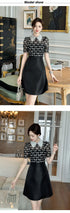 Summer Sweet Black Formal Occasion Short Dress Women Clothes Elegant Luxury A-Line Mini Party Prom Dresses