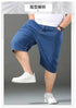 Summer Big Size Men Essentials Oversize Denim Shorts Casual Jorts