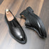 Fashion Men's Dress Shoes Formal Loafers Leather Wedding Shoes for Men