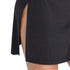 Elegant Mini Dress for Women with Deep V Neck and Split Design