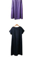 Loose Fit Slimming Cotton Linen Dress for Women Summer Plus Size Mid-Length Skirt