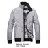 Stylish Men's Spring Jacket with Elastic Cuffs - Versatile Casual Outdoor Coat for Autumn Mountaineering Adventures