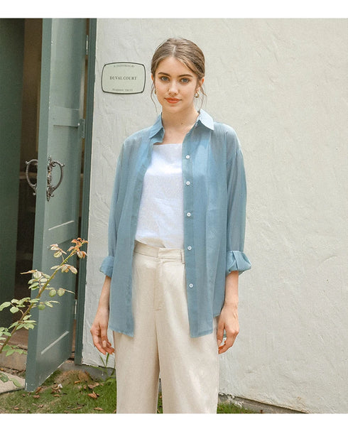 White Linen Sleeveless Tank Top for Women - Casual Summer Streetwear