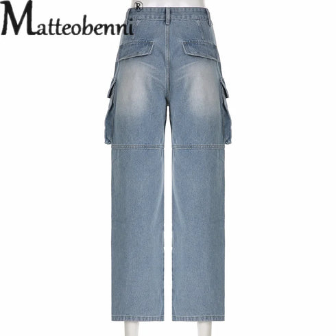 Versatile Women's Straight Leg Jeans with Multiple Pockets - Casual Denim Pants for Work and Play, Perfect for Fall Outfits with Jeans and Styling Ideas!