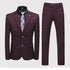 Men's Business Casual Suit Set Blazer Vest Pants Fashionable Slim Fit for Weddings and Work