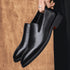 Business Formal Slip-On Leather Shoes for Men Dress Fashion Oxford Moccasins