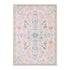 Non-Slip Soft Machine Washable Bohemian Floral Living Room Carpet Rug