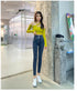 Women's High Waist Stretch Jeans - Fashionable Slim Denim Pants