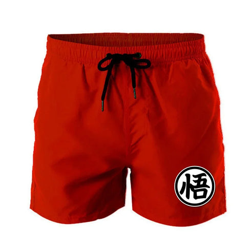Men's Breathable Swimsuit Shorts, Casual Board Shorts Summer