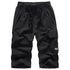 Men's Summer Quick Dry 3/4 Pants Lightweight Capri Shorts for Hiking Fishing Travel Casual Gym