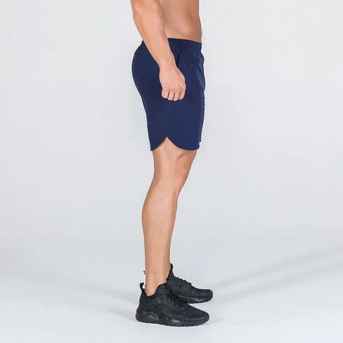 Men's Summer Gym Fitness Double-Decker 2 in 1 Shorts Sports Running Basketball Jogger Bottoms