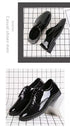 Men Leather Shoes Business Formal Fashion Korean Style Casual Versatile Footwear