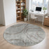 Modern Style Round Carpet Thickened Anti Slip Mat Soft Fluffy Decor Rug