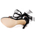 Elegant Women's Sandals with Pointed Toe and Butterfly Knot for Wedding and Office Wear