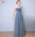 Elegant Sleeveless Tulle A-Line Bridesmaid Dress With Satin Belt And Lace Up Bow For Weddings