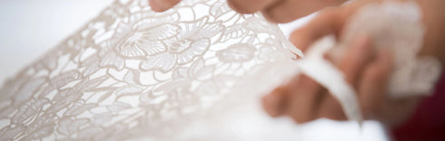 Modest Muslim Wedding Dresses For Bride High Neck Long Sleeves