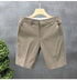 High-End Light Business Suit Shorts Men's Slim Casual Shorts