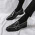 Elegant Men's Leather Loafers with Tassel Design - Comfortable Slip-On Moccasin Shoes for Formal Business and Casual Occasions, Available in Big Sizes 38-48