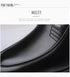 Men's Leather Formal Business Shoes for Casual Work and Comfort
