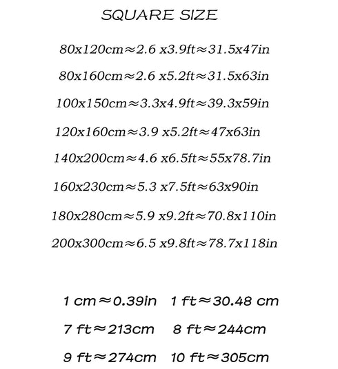 Persian Retro Living Room Carpet Large Size Luxury Rug for Bedroom and Cloakroom Decor