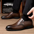 Lightweight Comfortable Urban Business Leather Shoes Casual Footwear for Men