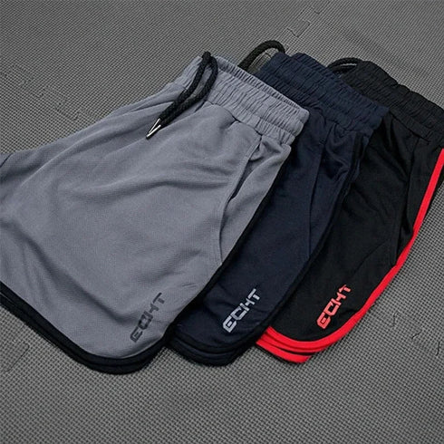 ECHT Summer Running Shorts Men Sports Jogging Fitness Shorts