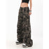 Casual Wide Leg Pants for Women - Y2K Hip-Hop Cargo Overalls with Camouflage Design, Perfect for Fall Outfits and Grunge Style Inspiration