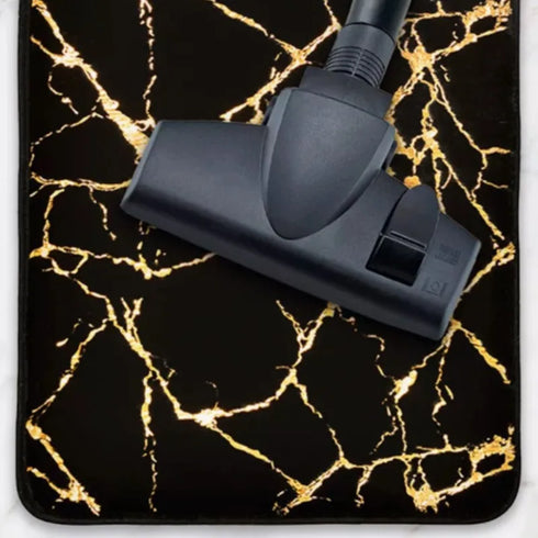 Marble Bathroom Rugs Nonslip Soft Rabbit Fur Bath Mats for Luxurious Bathroom Decor